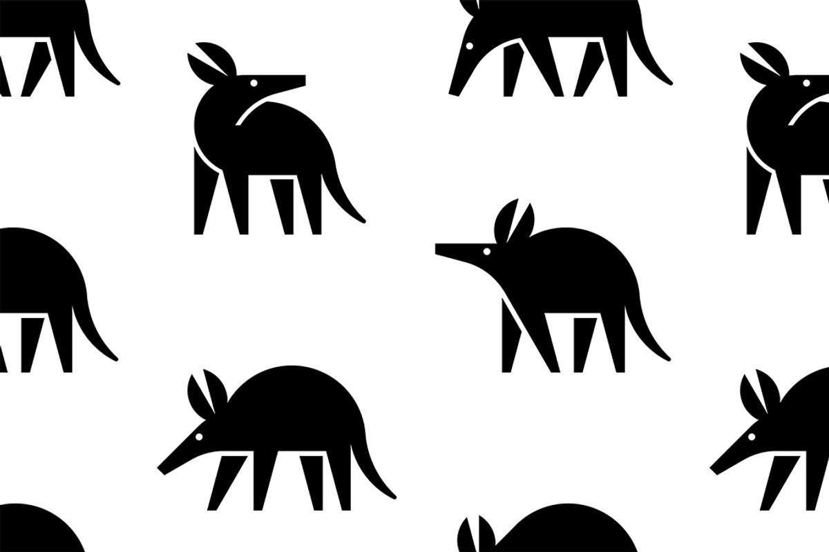 Aardvark Logo, a Graphic by NataliiaVolyk (Photo 6 of 6)