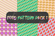 Food Pattern Pack 1, a Pattern Graphic by Mel's Shop (Thumbnail 1 of 12)