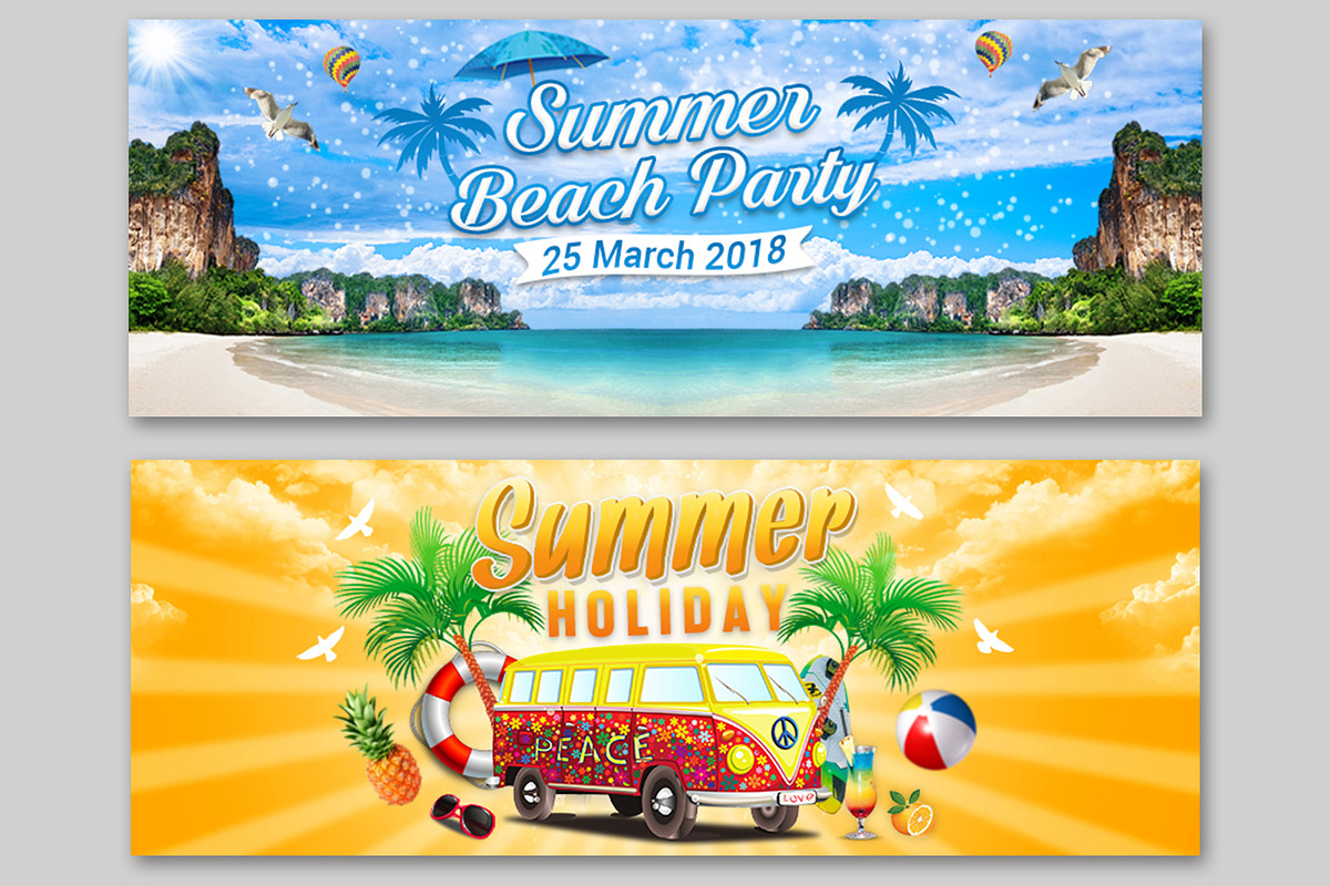Summer Facebook Cover, a Social Media Template by Creative  designer (Photo 16 of 16)