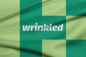 Wrinkled Logo Mockup Collection