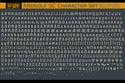 Midsole SmallCaps, a Sans Serif Font by GRYPE (Thumbnail 10 of 10)
