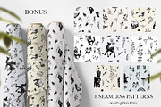 Scandinavian Christmas illustration, an Animal Illustration by Usis (Thumbnail 14 of 16)
