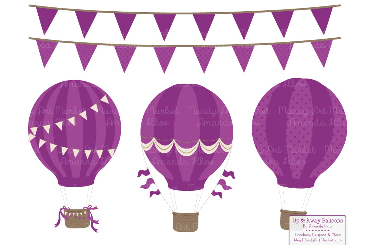 Peacock Hot Air Balloons & Patterns, an Illustration by Amanda Ilkov (Photo 3 of 5)