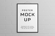 Poster Mock Up – A/B/C Paper Sizes, a Print Template by Petr Stránský (Thumbnail 5 of 8)