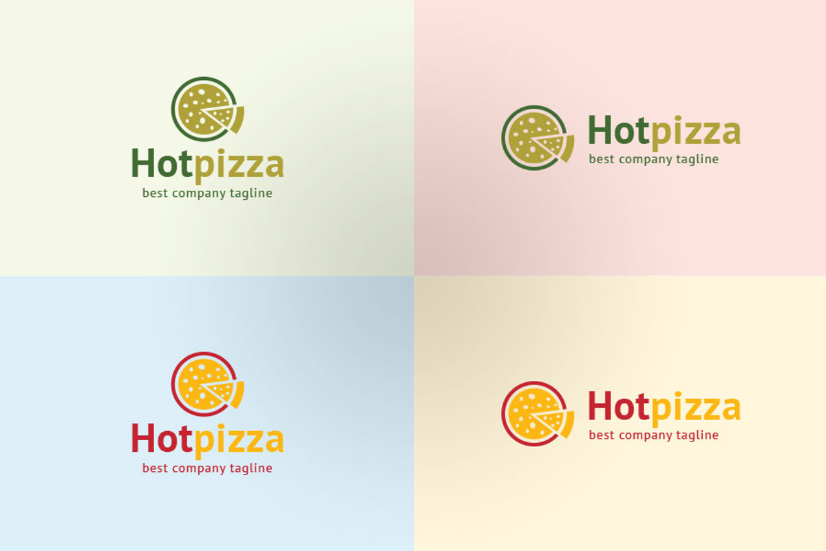 Hot Pizza Logo, a Branding & Logo Template by Dotnpix (Photo 4 of 5)