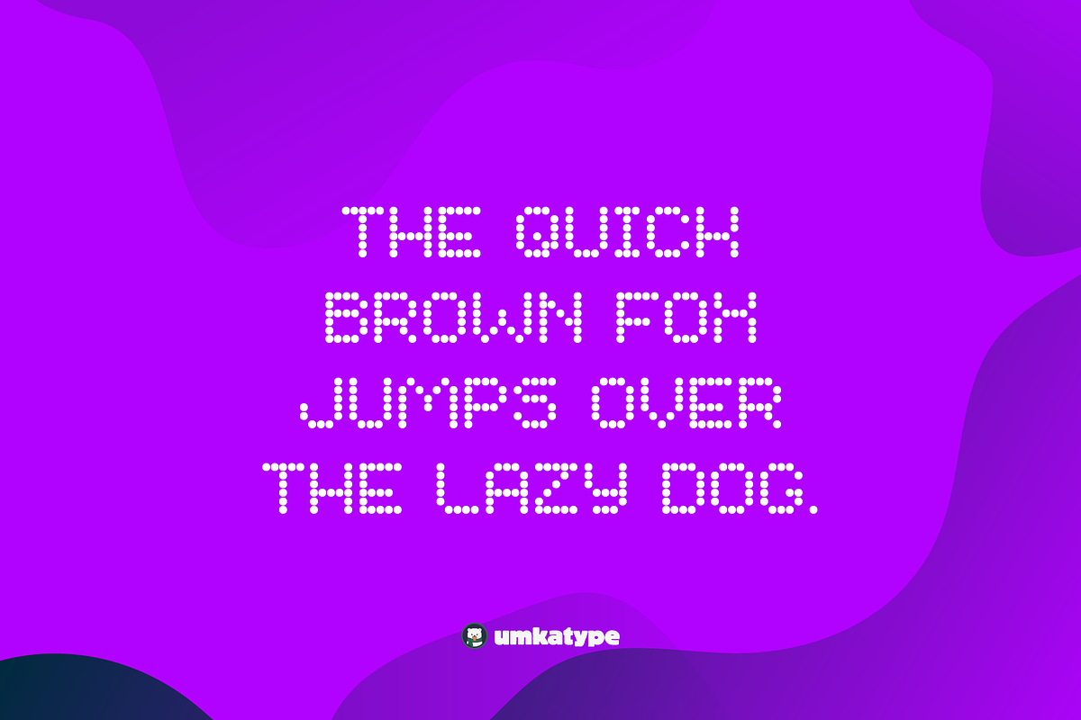 Lingodot Creative Display Font, a Symbol Font by alpercakici (Photo 10 of 11)