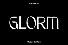 Glorm - Modern Serif