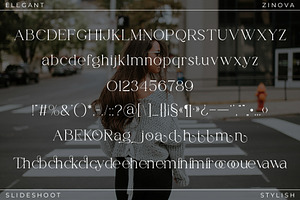 Zinova Modern Serif Font