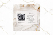 Funeral Thank You Card Canva FR005, a Card Template by TyphoonStudio (Thumbnail 1 of 6)