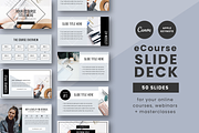 eCourse Slide Deck Template, a Presentation Template by Studio Soluna (Thumbnail 1 of 9)