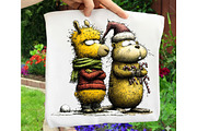 Funny Christmas Animals Clipart, an Illustration by OK Design (Thumbnail 6 of 6)