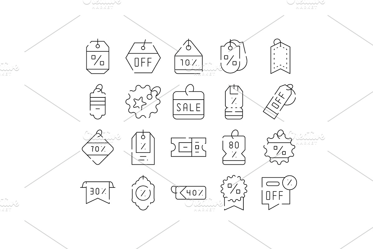 Shopping discount sale offer, a Texture Illustration by pikepicture