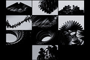 Dark & Light. Animated video, a Background Graphic by Mio Buono (Thumbnail 2 of 9)
