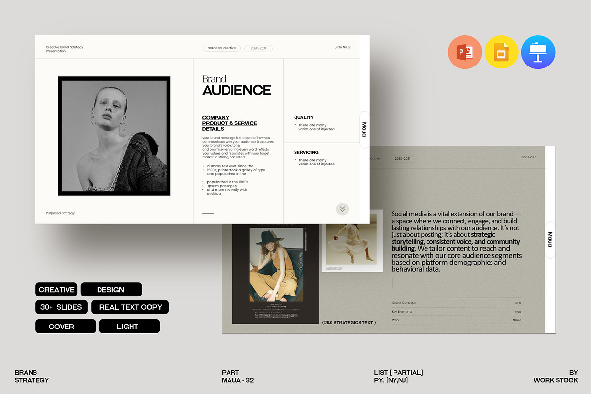 Maua Brand Strategy Presentation, a Presentation Template by Work_Stock (Photo 2 of 9)