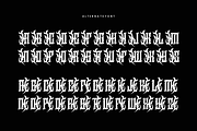 Black Gevopar - Gothic Font, a Blackletter Font by QR Design Studio (Thumbnail 8 of 9)