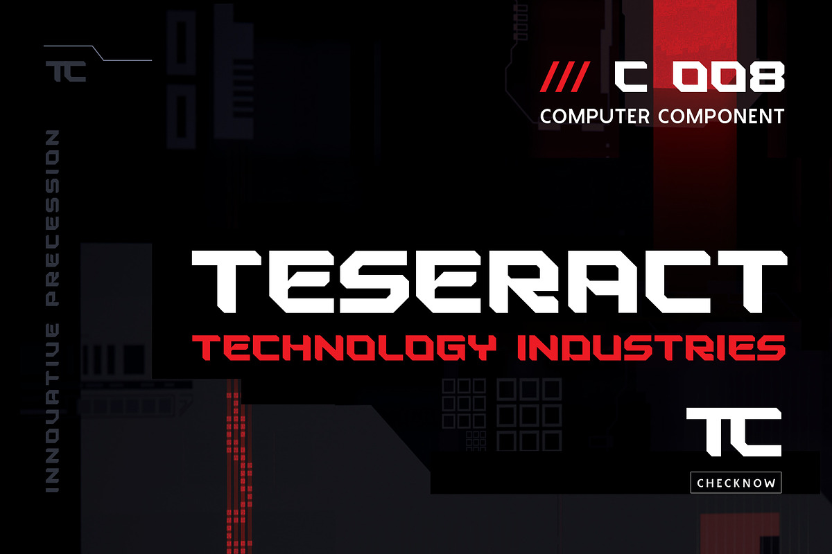 Futurina - Techno Sans, a Sans Serif Font by Typia Nesia (Photo 6 of 10)