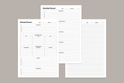 Generic Planning Pages Set V-11, a Stationery Template by shahsoft (Thumbnail 3 of 3)
