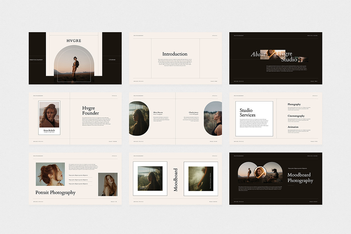 Hvgre - Google Slides Template, a Presentation Template by eunavia (Photo 3 of 5)