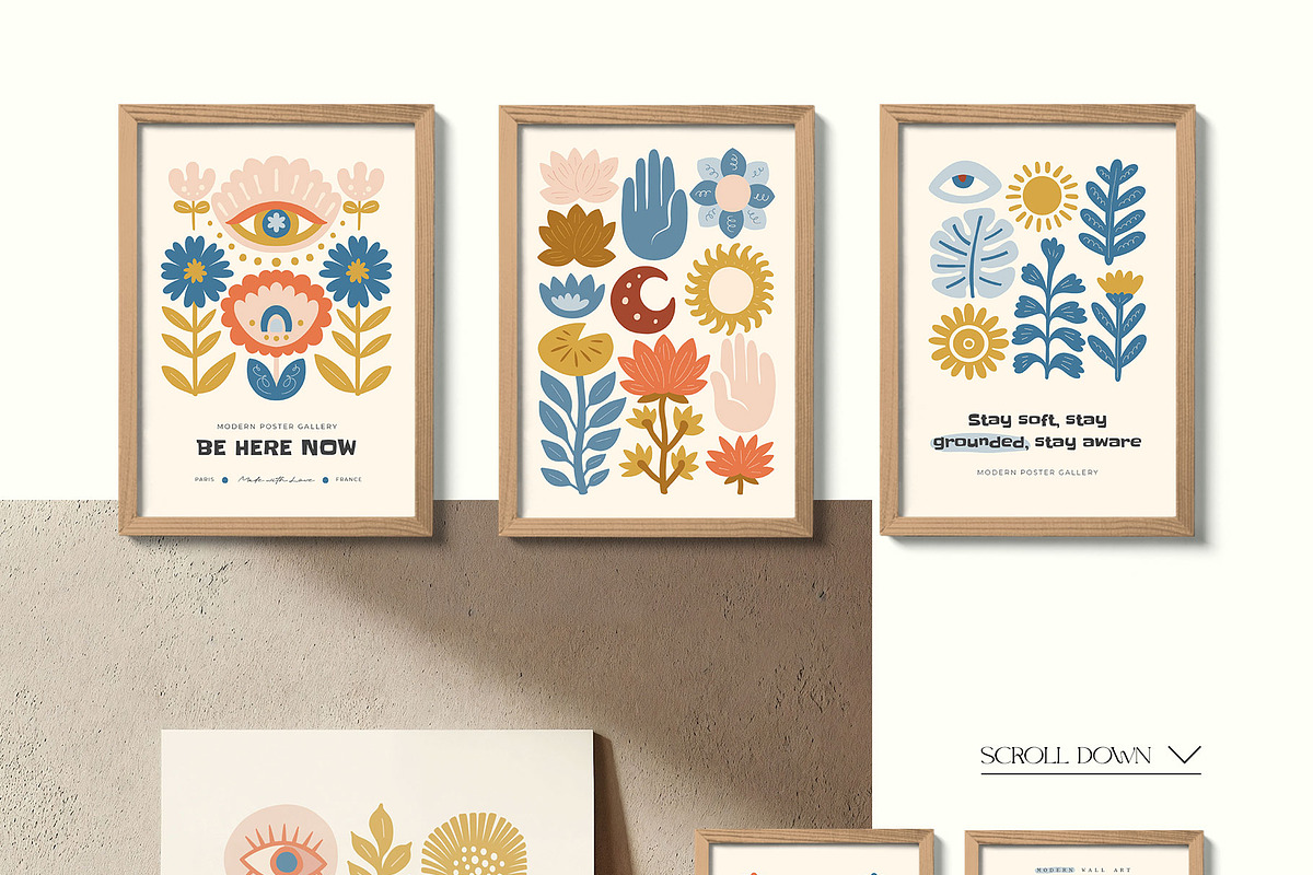 Calm Energy | Wall Art Creator, an Object Graphic by Leleka.Store (Photo 8 of 18)