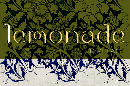 Lemonade. Chic new social media font