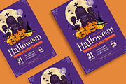 Halloween Trick or Treat Flyer, a Flyer Template by Esui Studio (Thumbnail 4 of 4)
