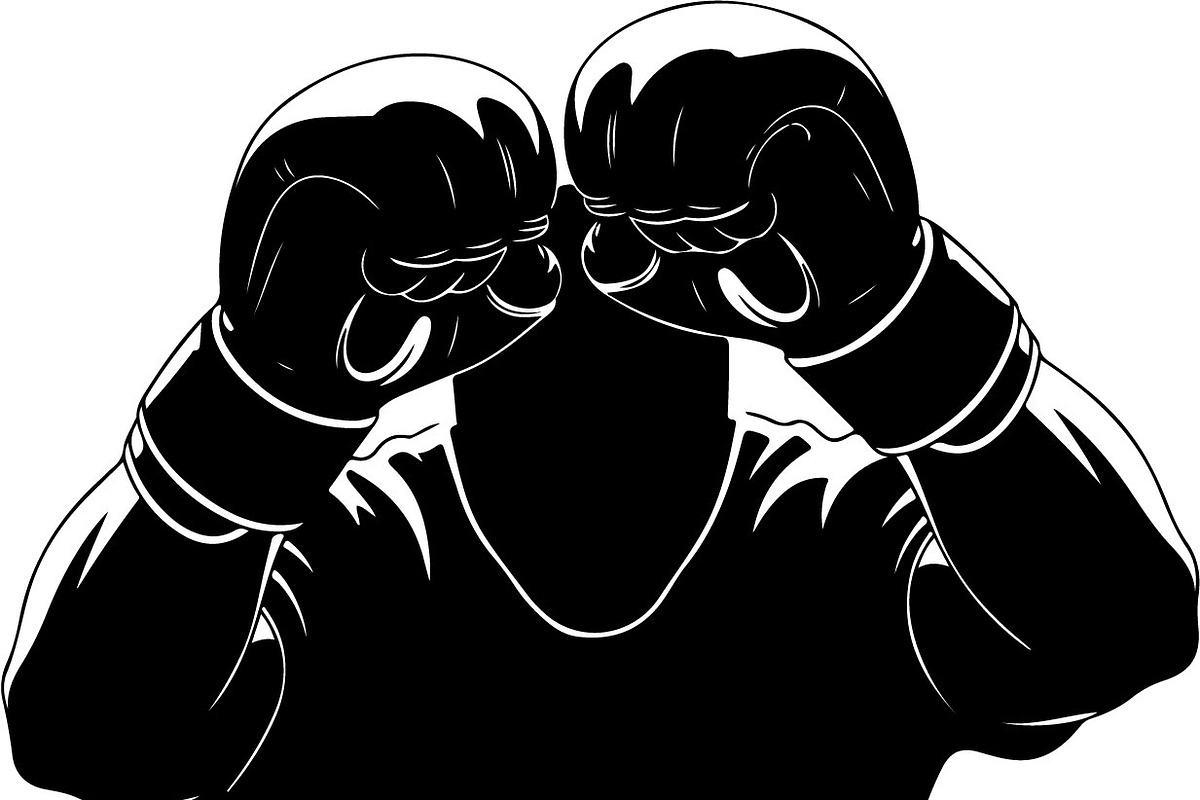 Boxing Fighter Silhouette Bundle, an Illustration by Designs_River (Photo 22 of 31)