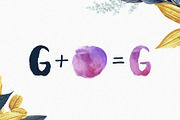 Aquatype Display Watercolor font, a Sans Serif Font by Luxfont (Thumbnail 3 of 9)