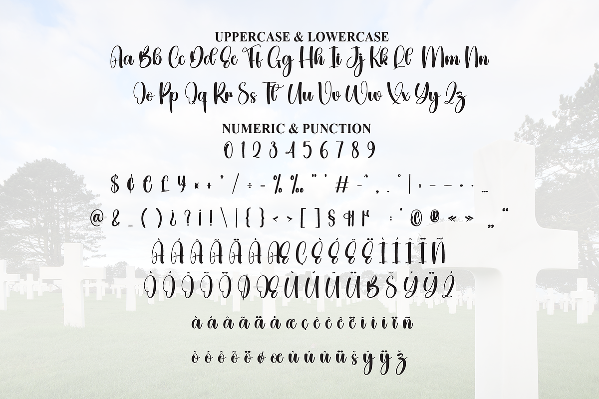 Cemetery | Script Font, a Handwritten Font by Scratchones (Photo 7 of 9)