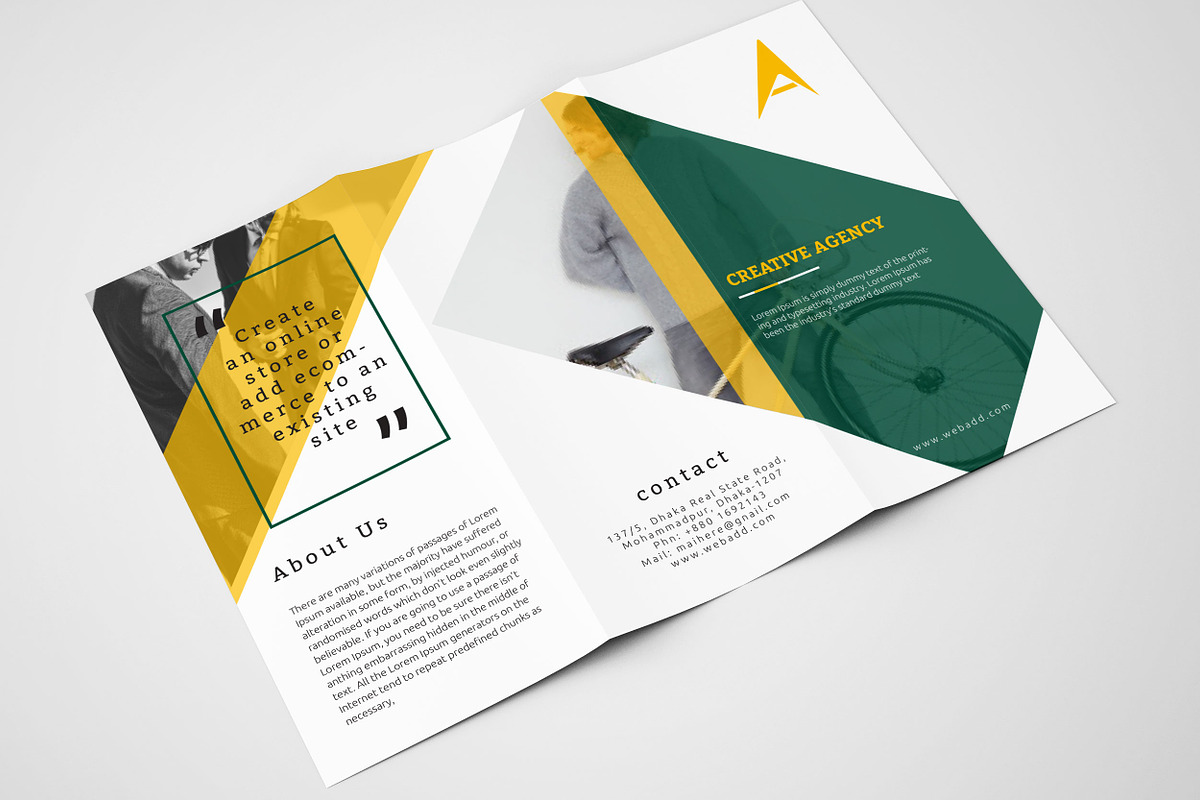 Trifold Brochure, a Brochure Template by ZAAS (Photo 2 of 7)
