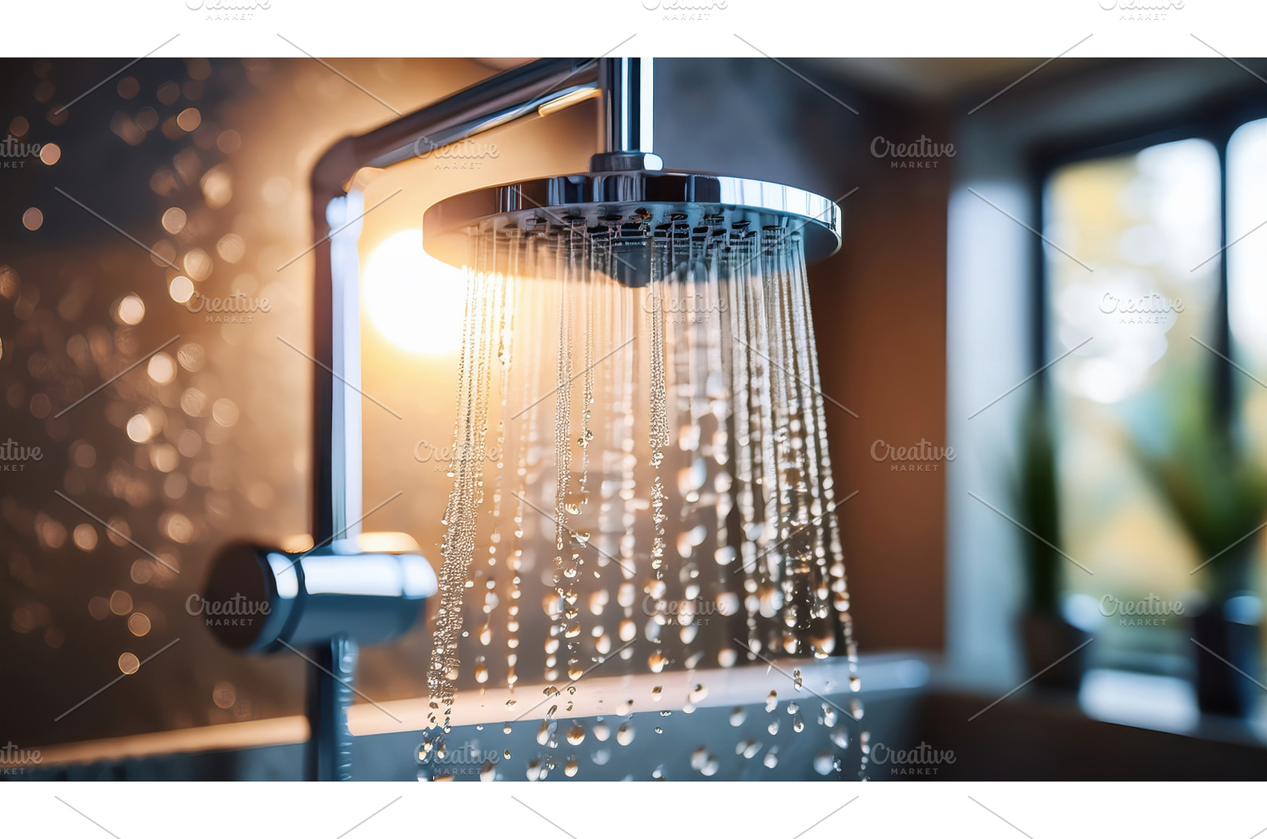 A luxurious modern shower with water, an Architecture Photo by Igor Tichonow