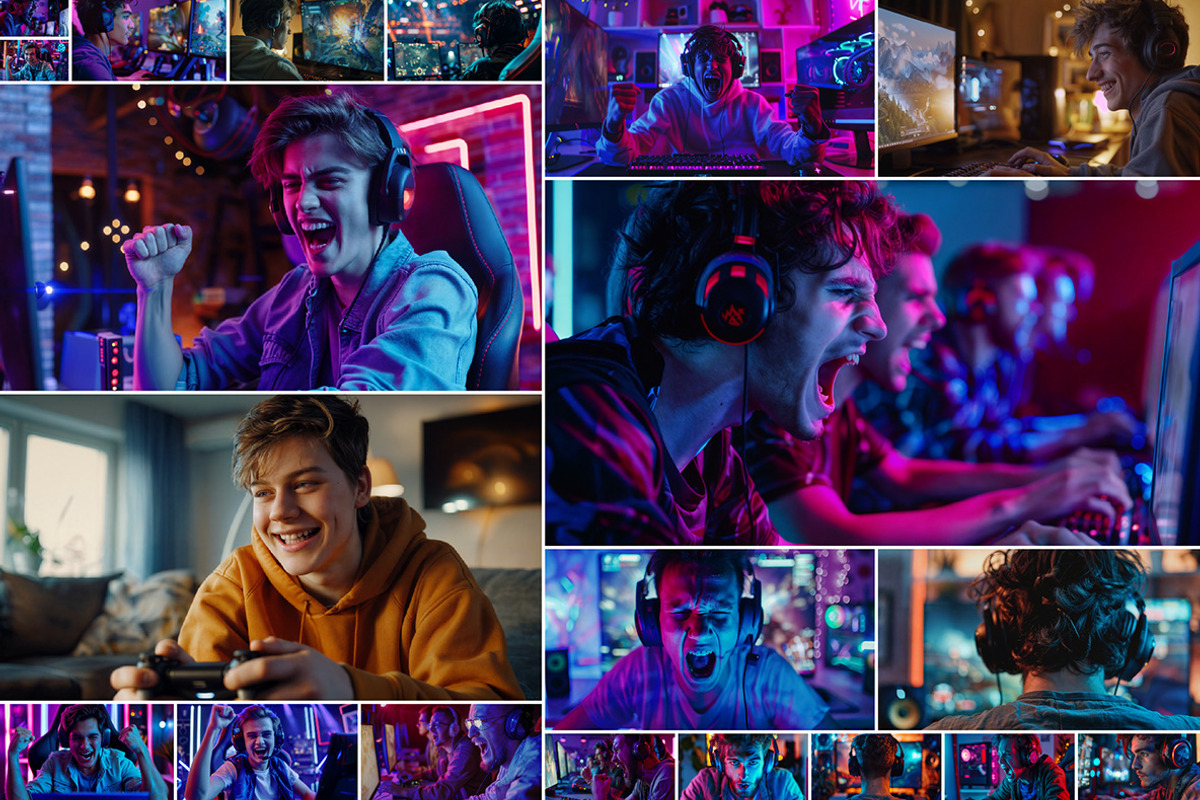 61 Gamers, a Person Photo by Handmadefont (Photo 4 of 14)