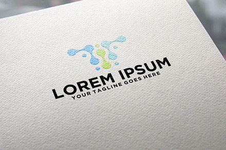 Biotechnology Letter T logo design