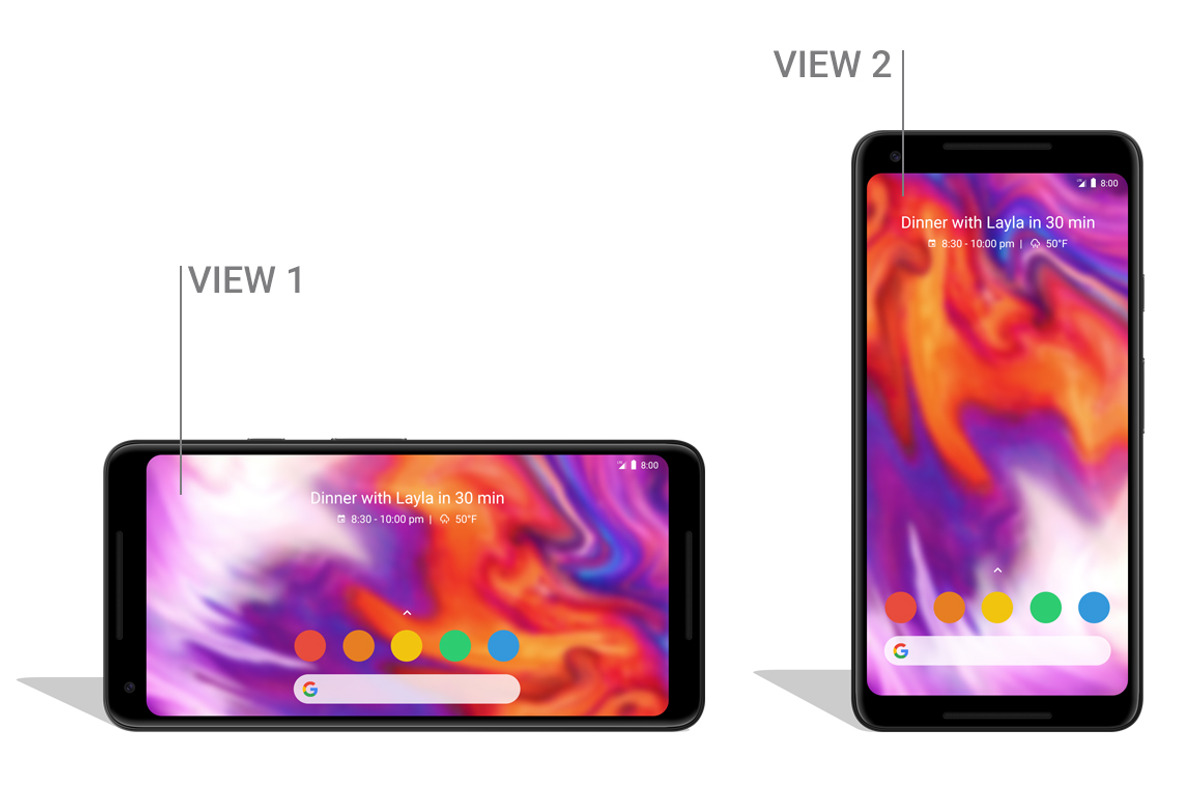 Google Pixel 2 XL Vector Mockup, a Product Mockup by Alex_Yanko (Photo 2 of 4)