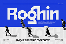 Roghin - Branding Corporate Font