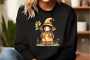 Bewitching Autumn Doll Clipart, an Illustration by DreamCafeArt (Thumbnail 7 of 7)