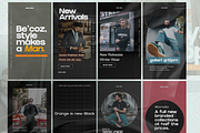 Hexagon Social Media Package, a Social Media Template by Fluto Creative Studio (Thumbnail 5 of 7)