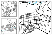 15 street maps textures, a Texture Graphic by Lina_Lisichka (Thumbnail 7 of 9)
