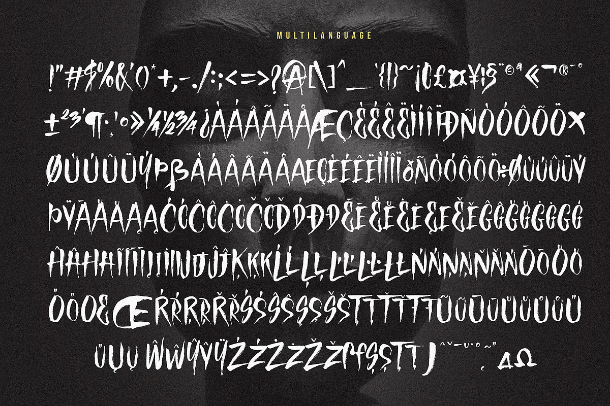 Bored To Death Regular + SVG, a Font by Fortunes Co (Photo 9 of 15)
