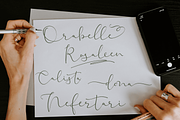 Blooming Valerian Font, a Handwritten Font by Letterhanna Studio (Thumbnail 7 of 19)