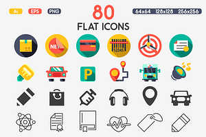 Flat icons