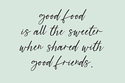 Distillery Script, a Script Font by Beck McCormick (Thumbnail 5 of 11)