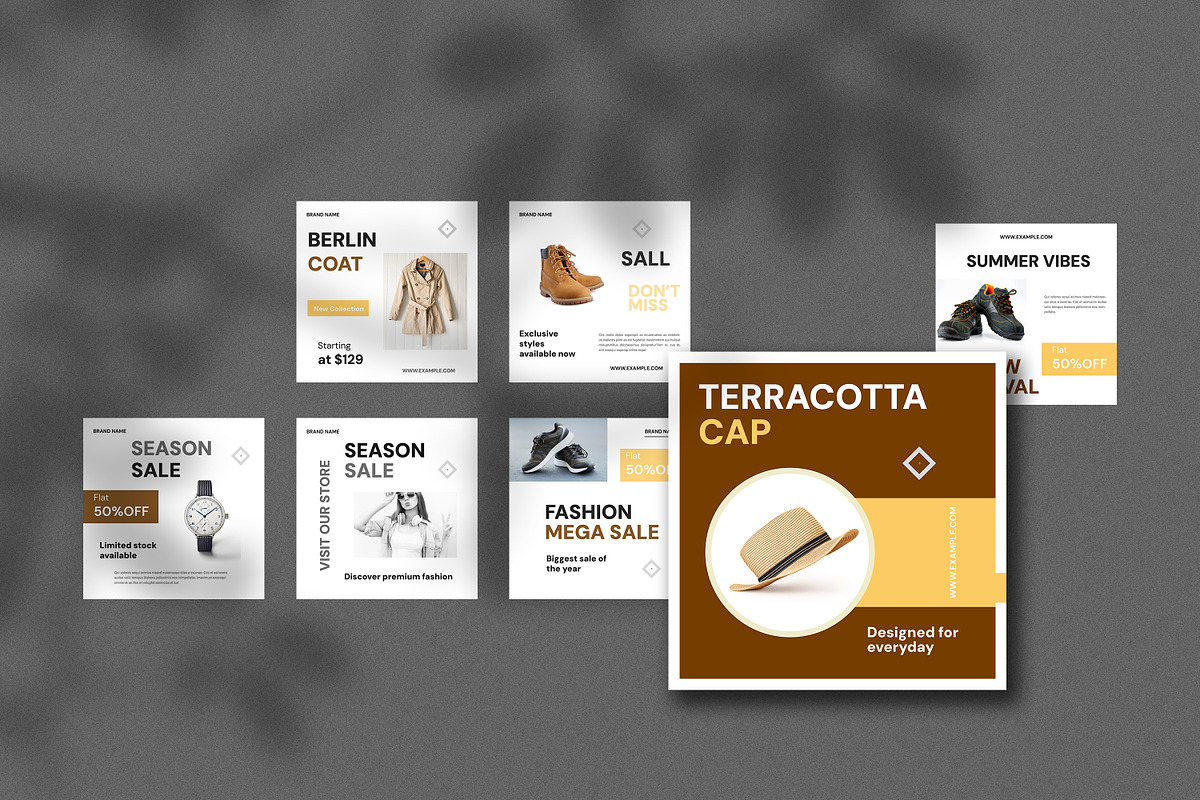 Social Media Kit Template, a Social Media Template by Artisan Vibes (Photo 4 of 7)