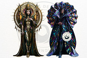 Glassborn Court Stained Glass PNG, a Decorative Illustration by ThatsDesignArt (Thumbnail 6 of 18)