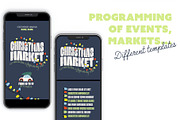 Christmas Social Media Template, a Social Media Template by McLittle Stock (Thumbnail 2 of 4)