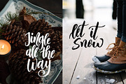 Winter Collection-Lettering+Clipart, a Decorative Illustration by Astarte_design (Thumbnail 10 of 12)
