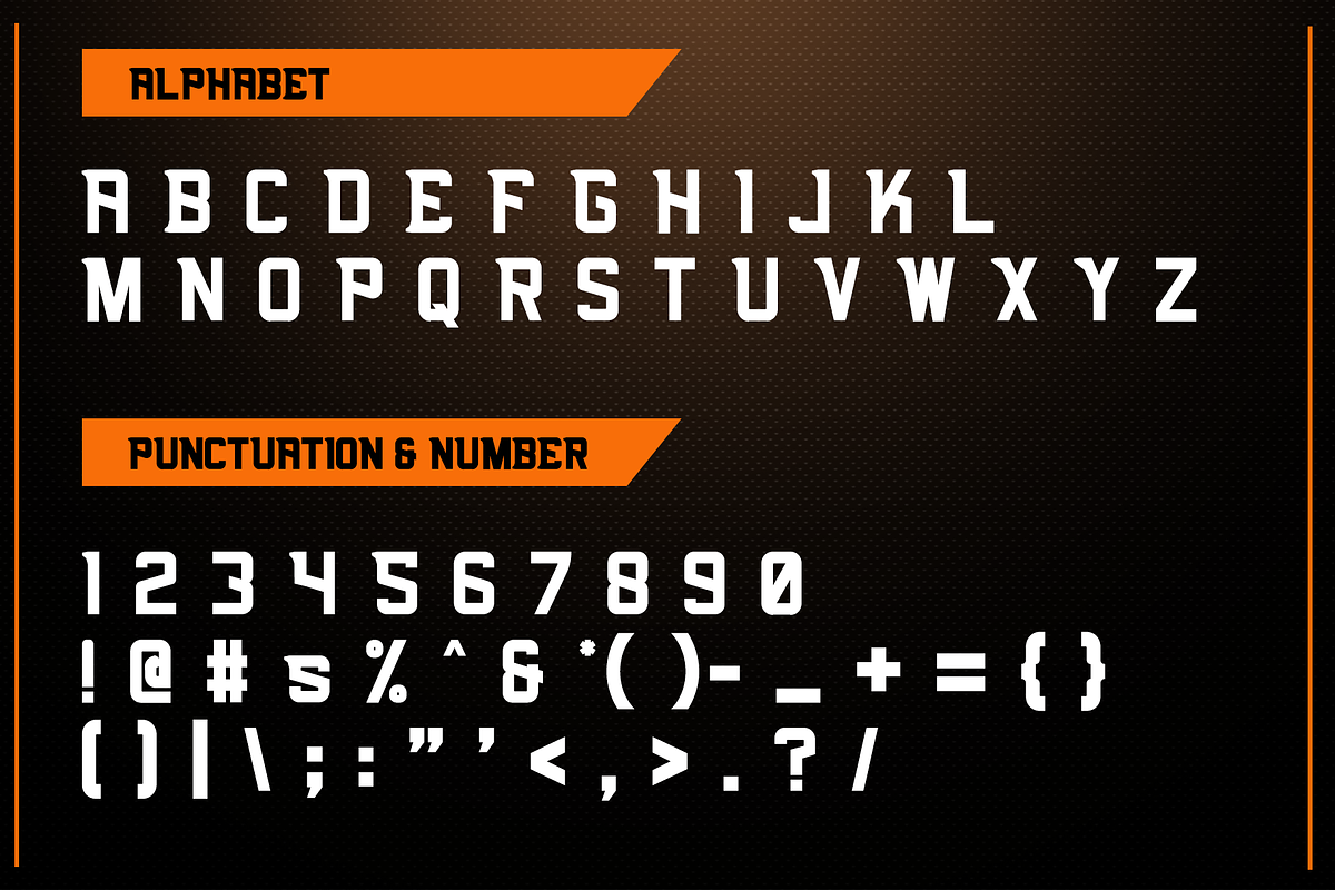 NFC ONRUSH DISPLAY FONT preview 4