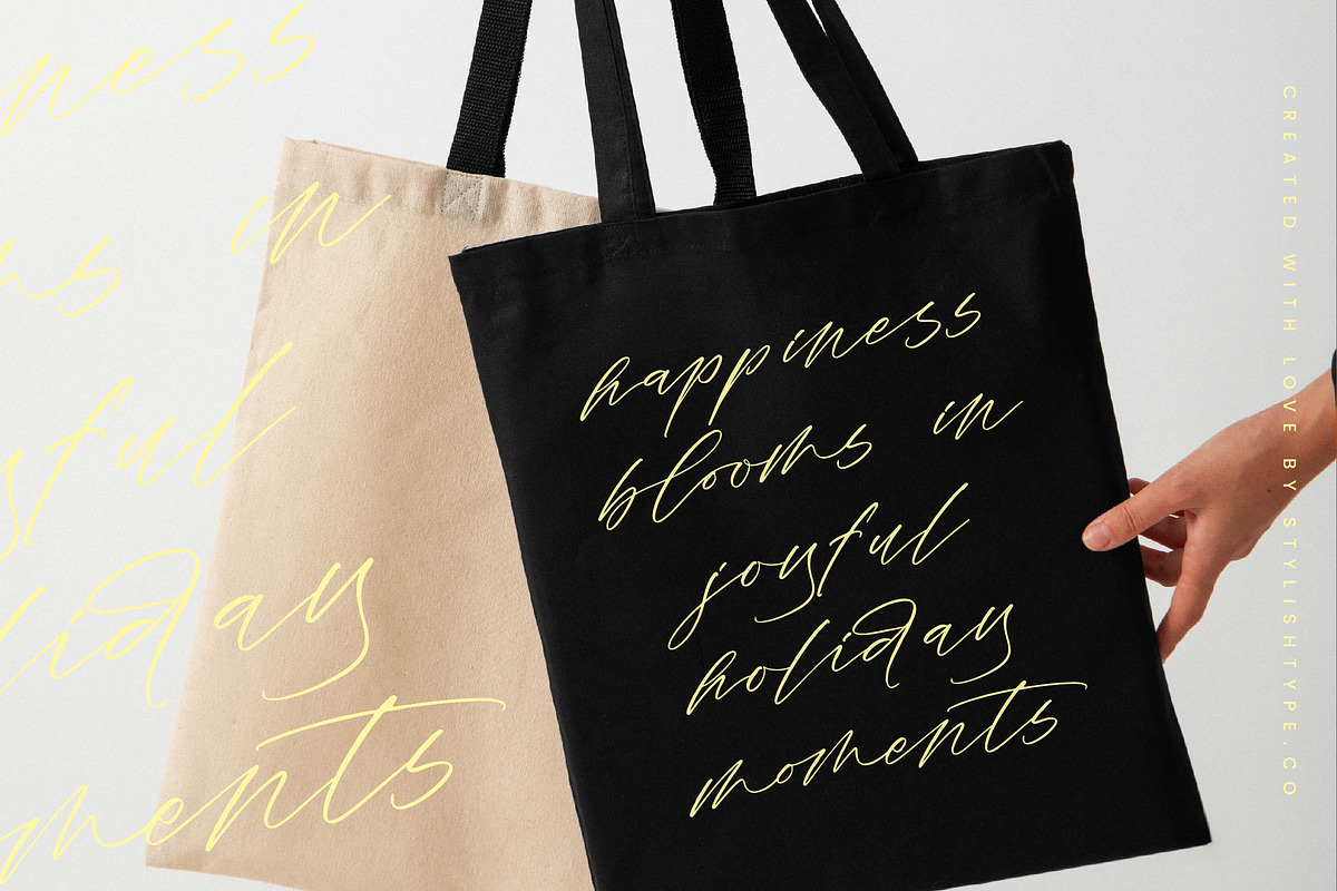 Romstand Bluelife Modern Script Font, a Script Font by stylishtype.co (Photo 2 of 20)