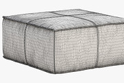 Joybird Lyle Leather Ottoman, a Furniture 3D Model by 3dmitruk (Thumbnail 27 of 30)