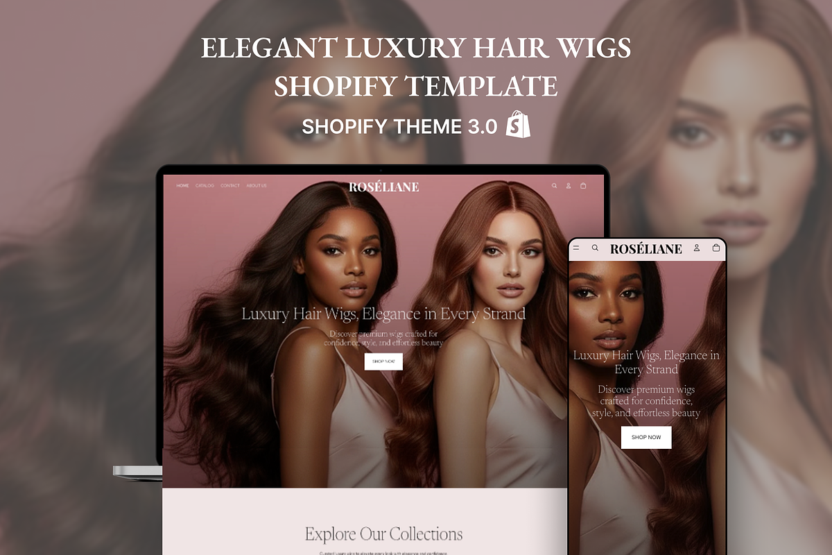 Roseliane Elegant Luxury Hair & Wigs