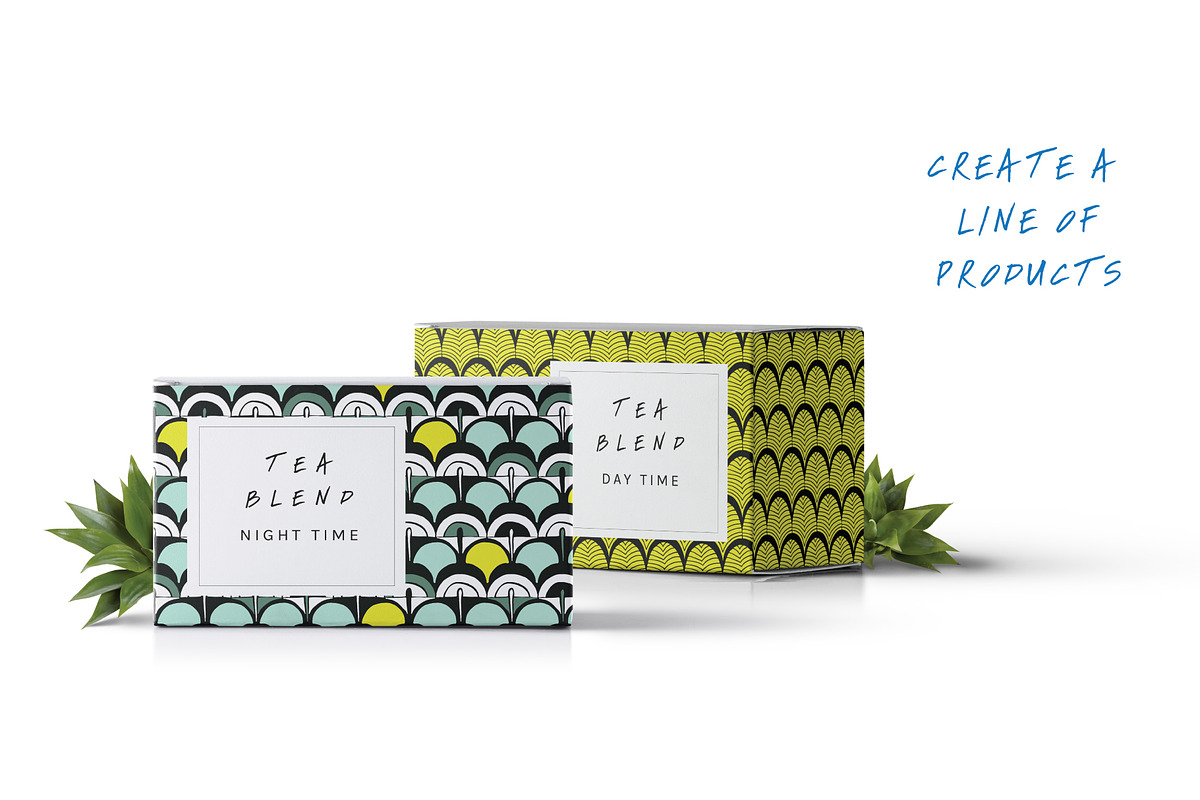 Hand Drawn Scale | Seamless Patterns, a Pattern Graphic by The Collective Studio (Photo 4 of 8)